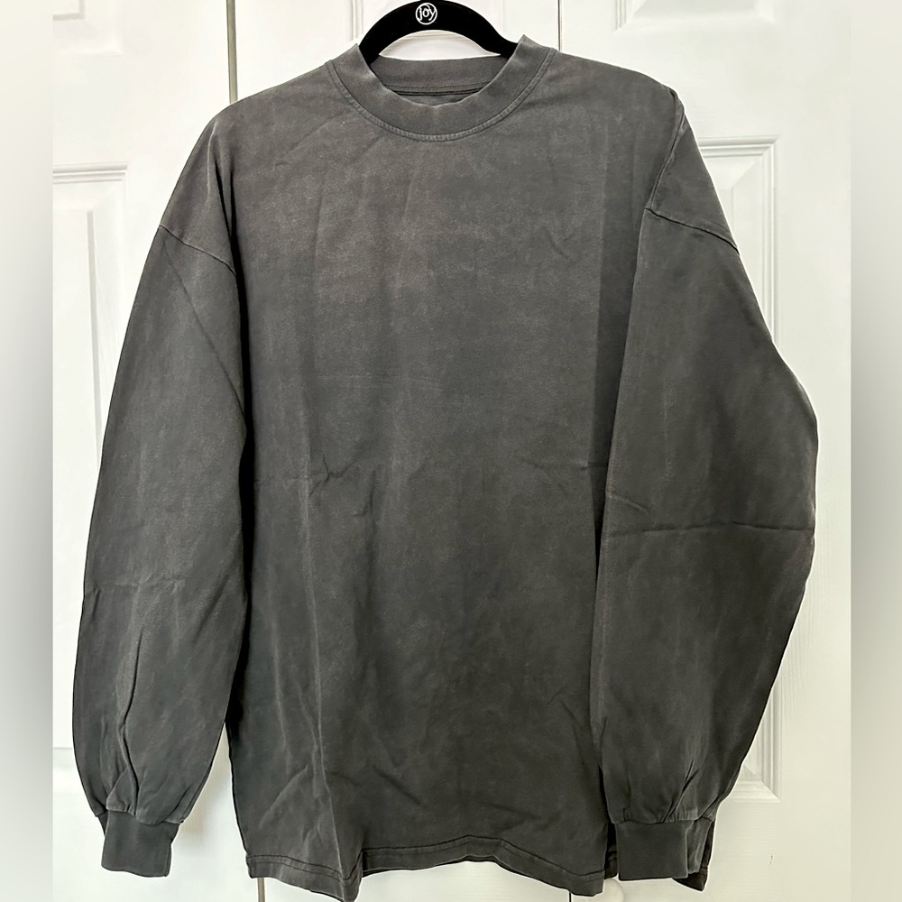 RUE PORTER NWT- MENS LUXURY LONG SLEEVE SHIRT VARIOUS SIZES BLACK VINTAGE